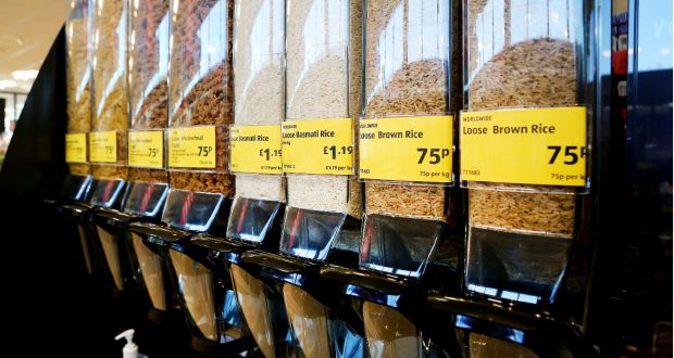 Aldi пробует сократить отходы пластика