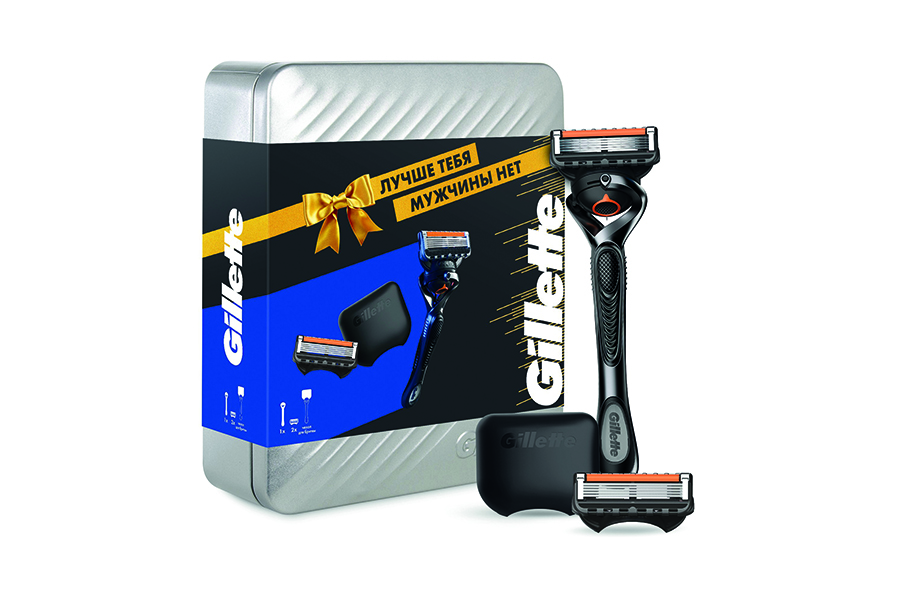 Подарочный набор Gillette ProGlide в металлическом кейсе