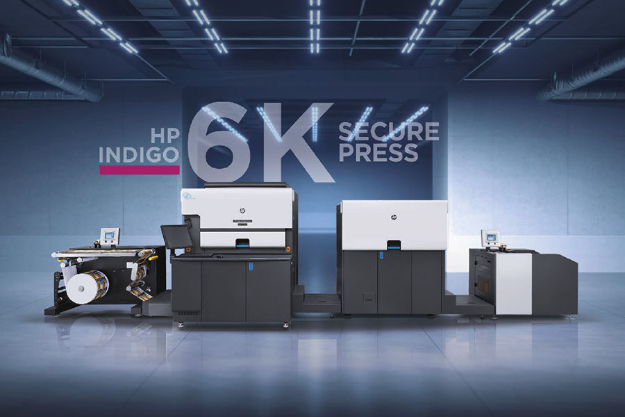 Цифровая печатная машина HP Indigo 6K Secure