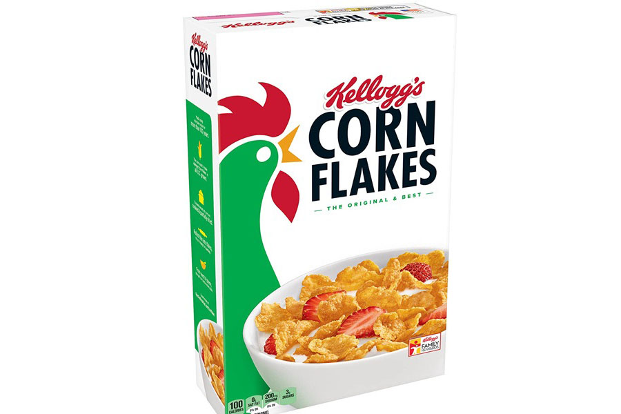 Kellogg выбирает бумажные пакеты для продажи Corn Flakes