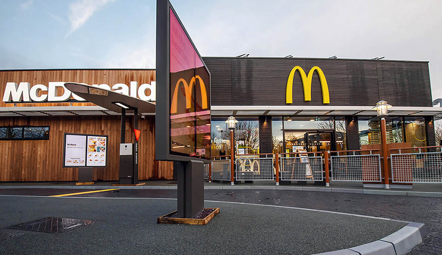Первый ресторан McDonald's с нулевым уровнем выбросов СО2