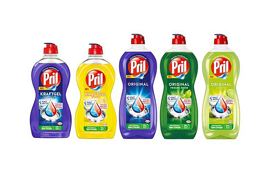 Бренд Pril компанії Henkel тепер доступний у 100% rPET пляшці