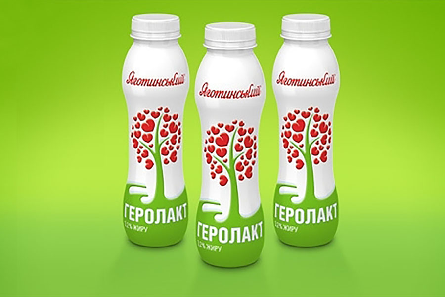 Функциональный кисломолочный напиток «Геролакт» в новой упаковке