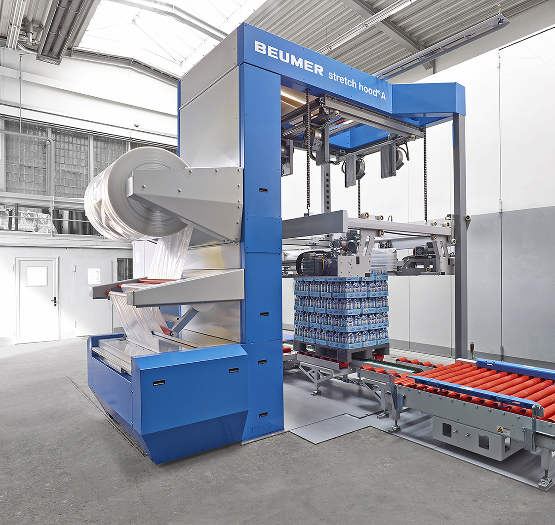 BEUMER Group: высокопроизводительная упаковочная установка работает с пленками из рециклат
